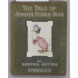 Potter, Beatrix - The Tale of Jemima Puddle-Duck, original green boards, 16mo, with