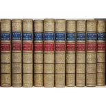 Gardener, Samuel R. - History of England, 10 vols, 8vo, calf, Oriel College prize, London 1884