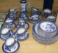 A Booths Real Old Willow tea and dinner service