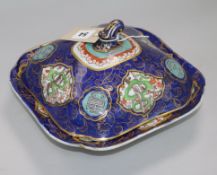 An Ironstone vegetable tureen and cover