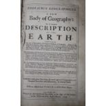 Thesaurus - Thesaurus Geographicus. A New Body of Geography, folio, calf, covers detached, spine