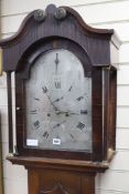 A George III mahogany longcase clock