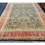 A Kirman carpet 390 x 280cm