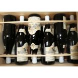 Twelve bottles Nuits St Georges 1er Cru Les Didiers 1995 Hopsices des Nuits Jacques Duret