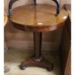 A Victorian mahogany occasional table W.61cm