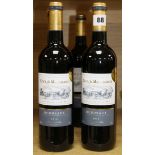 Five bottles of Cour de Modelette Bordeaux 2016