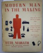 Neurath, Otto - Modern Man in the Making, quarto, pictorial boards, New York and London 1939