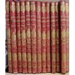 Martin, Robert Montgomery - History of The British Colonies, 6 vols in 13 parts, quarto, red, gilt