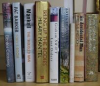 Modern First editions by Iris Murdoch, Hilary Mantel and others- 9 vols