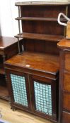 A Regency mahogany chiffonier width 66cm