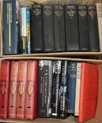 2 boxes of Churchill and war books