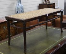 A bentwood Bench W.99cm