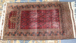 A prayer mat 105 x 61cm