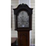 A George III mahogany longcase clock