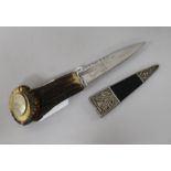 A Scottish dagger 19 inches