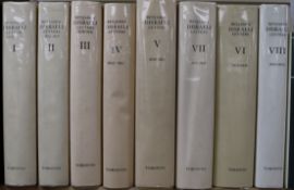 Disraeli, Benjamin - Letters 1815-1864, 8 vols, quarto in dj's. Toronto Press 1982-2009