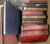 Dixon, William, Hepworth - Royal Windsor, 2 vols, red cloth, damp stained, London 1879 and a