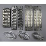 French patisserie moulds