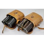 Two Goerz WW1 binoculars