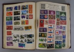 A stamp collection, of good general content, including a good Penny Black, British Commonwealth in