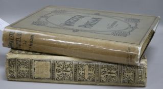 Hartshorne, Albert - Old English Glasses, quarto, half vellum, spine torn and scuffed, title page