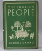 Orwell, George - The English People, 1st edition, 1st state, 8vo in dj, London 1964