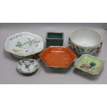 A group of 19th century Chinese ceramics