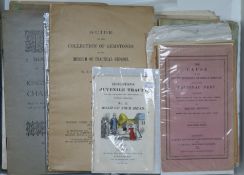 A collection of 18th, 19th century and later pamphlets, including "Remarks upon a pamphlet upon