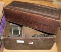 Collection of magic lantern slides