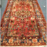 A Hamadan rug 255 x 161cm