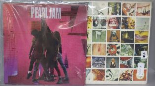 Pearl Jam Ten and No Code LPs, UK 1st pressVG+/VG+Pearl Jam - Ten (UK first press) (£30-50) Pearl