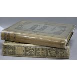 Hartshorne, Albert - Old English Glasses, quarto, half vellum, spine torn and scuffed, title page