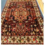 A Bakhtiar rug 287 x 190cm