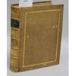 White, Gilbert - The Natural History of Selborn, quarto, calf, with folding frontis and 8 plates,