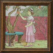 A Wedgwood Kate Greenaway tile