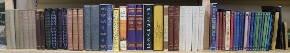 A large quantity of books and Folio Society, 3 vols, Vasari etc