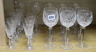 A quantity of Waterford glasses etc