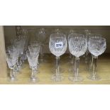 A quantity of Waterford glasses etc