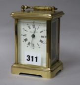 A carriage clock