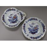 A Masons Ironstone part dessert service