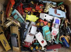 Assorted diecast toys, mostly Dinky and Corgi