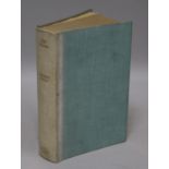 Woolf, Virginia - The Years, 1st edition, 8vo, cloth, Hogarth Press, London 1937