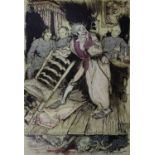 Poe, Edgar Allan - Tales of Mystery and Imagination, illustrated and signed by Arthur Rackham,