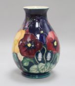 A Moorcroft trial vase