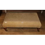 A Laura Ashley low stool W.86cm