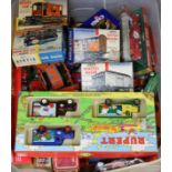 A collection of mixed Dinky Corgi Matchbox toys