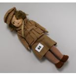 A Nora Welling style WWII doll