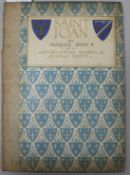 Shaw, George Bernard - Saint Joan, 1st illustrated edition, one of 750, illustrated by Charles