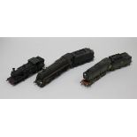 A collection of fourteen Bachmann locomotives/tenders, eleven in bespoke blue boxes, three loose,