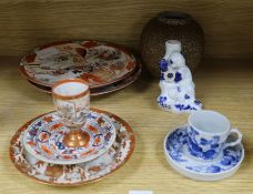 A group of Japanese ceramics